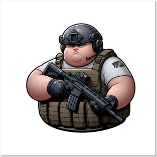 Tactical Fatman Posters and Art